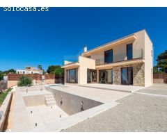 Villa de en Cala Pi con vistas panorámicas al mar y a Cabrera