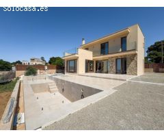Villa de en Cala Pi con vistas panorámicas al mar y a Cabrera
