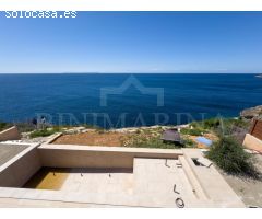 Villa de en Cala Pi con vistas panorámicas al mar y a Cabrera