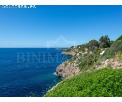 Villa de en Cala Pi con vistas panorámicas al mar y a Cabrera