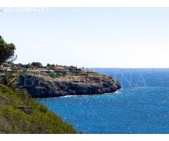 Villa de en Cala Pi con vistas panorámicas al mar y a Cabrera