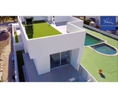 Villa con piscina privada en Daya Vieja