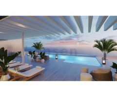 Viviendas de lujo con vistas al mar en Málaga