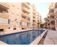 AMPLIO APARTAMENTO DE 2 DORMITORIOS EN EL CENTRO DE TORREVIEJA CON PISCINA