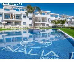 Bungalow en planta baja orientado al sur en Los Balcones, Torrevjava