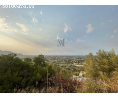 Parcela vistas panorámicas al mar y denia