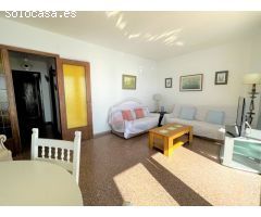 Apartamento primera linea de mar, con terraza y Parking