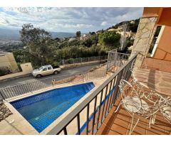 Casa de ensueño con piscina y vistas en Les Teules