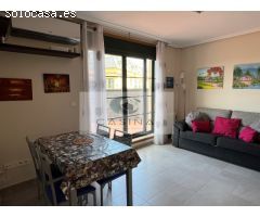 Apartamento con terraza en urbanización con spa