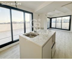 Sobreático exclusivo en Barcelona con terrazas y vistas panorámicas