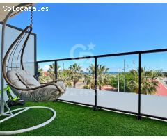 Piso de lujo con terraza, piscina y 2 plazas parking - Villa Olímpica