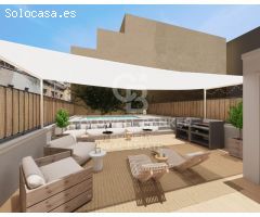 Obra Nueva al detalle en barrio de Sants con piscina
