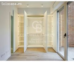 Exclusiva planta baja con patio en zona residencial de Gràcia