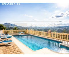 Villa amueblada y con vistas impresionantes