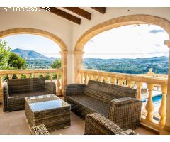 Villa amueblada y con vistas impresionantes
