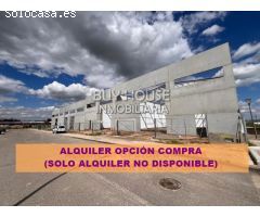 NAVE INDUSTRIAL A ESTRENAR EN ILLESCAS DISPONIBLE EN ALQUILER OPCIÓN A COMPRA.