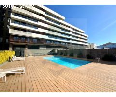 Piso de Obra nueva en Montgat con zona comunitaria con piscina