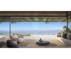 En venta viviendas unifamiliares de obra nueva con vistas al mar en Aiguaxelida,