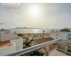 ATICO DUPLEX CON LICENCIA TURISTICA PRIMERA LINEA PUERTO POLLENSA