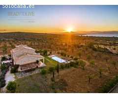Finca con vistas a la bahía de Alcudia