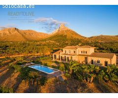 Finca con vistas a la bahía de Alcudia