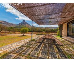 Finca con vistas a la bahía de Alcudia