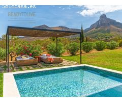 Finca con vistas a la bahía de Alcudia