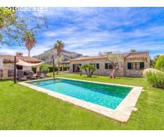 FINCA RÚSTICA CON ENCANTO EN ALCÚDIA Y LICENCIA VACACIONAL