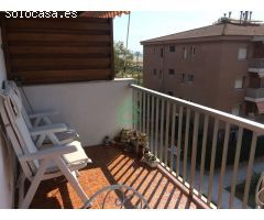 Piso a primera línea de mar de 2 habitaciones y terraza con vistas al mar