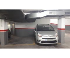 Se vende plaza de garaje en Ibi Alicante.