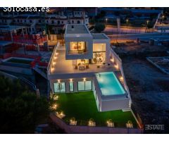 Residencial Venecia de 7 villas en Polop Alicante
