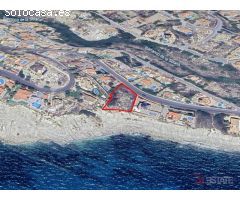 PARCELA EN VENTA PRIMERA LINEA DE PLAYA EL CAMPELLO 1.439 m2