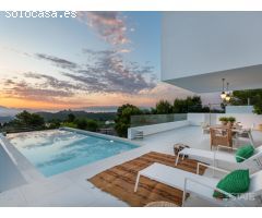 Residencial Venecia de 7 villas en Polop Alicante