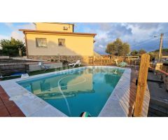 Chalet con piscina privada