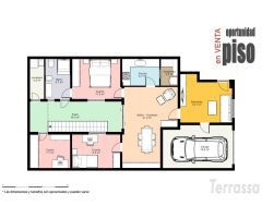 ¡Hogar ideal en Terrassa 3 habitaciones y patio!