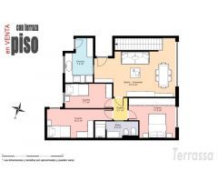 Dúplex en Venta en Can Anglada, Terrassa - Con Amplia Terraza y Mucha Luz