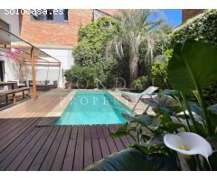 Espectacular casa con piscina climatizable en el centro de La Garriga - Alquiler