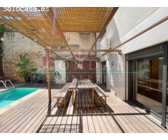 Espectacular casa con piscina climatizable en el centro de La Garriga - Alquiler