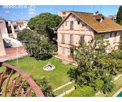 CASA MODERNISTA EN EL CENTRO DE CASSÀ DE LA SELVA CON PARCELA DE 1280M2