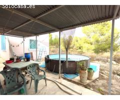 ENCANTADOR CAMPO EN MONOVAR CON 4 HABITACIONES