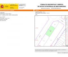 TERRENO EN VENTA EN AVDA BRIHUEGA, 12 - CABANILLAS DEL CAMPO