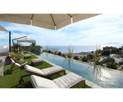 Nuevos apartamentos de 1, 2 y 3 dorm. en urb. privada con piscina, zonas