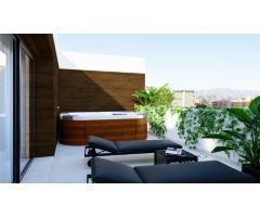 Elegantes apartamentos y áticos de 2 y 3 dormitorios con aparcamiento y trastero