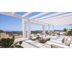 Apartamentos de diseño moderno con vistas al golf en Mijas Costa