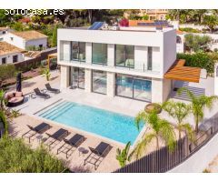 Villa Fustera - Moderna, nueva y a corta distancia a pie de la playa