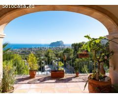 Villa Judit - Lujo en Benissa, sur, vista al mar & el Ifach