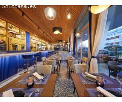 Espectacular restaurante gastronómico y coctelería, situado junto a la estación