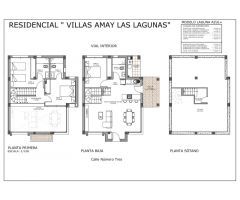 1177. Villas privadas con piscina Ciudad Quesada.