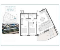 AD_1128. Lordhouse. En Águilas RESIDENCIAL HOME SIX. Lujoso complejo de 36
