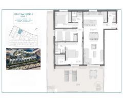 AD_1128. Lordhouse. En Águilas RESIDENCIAL HOME SIX. Lujoso complejo de 36